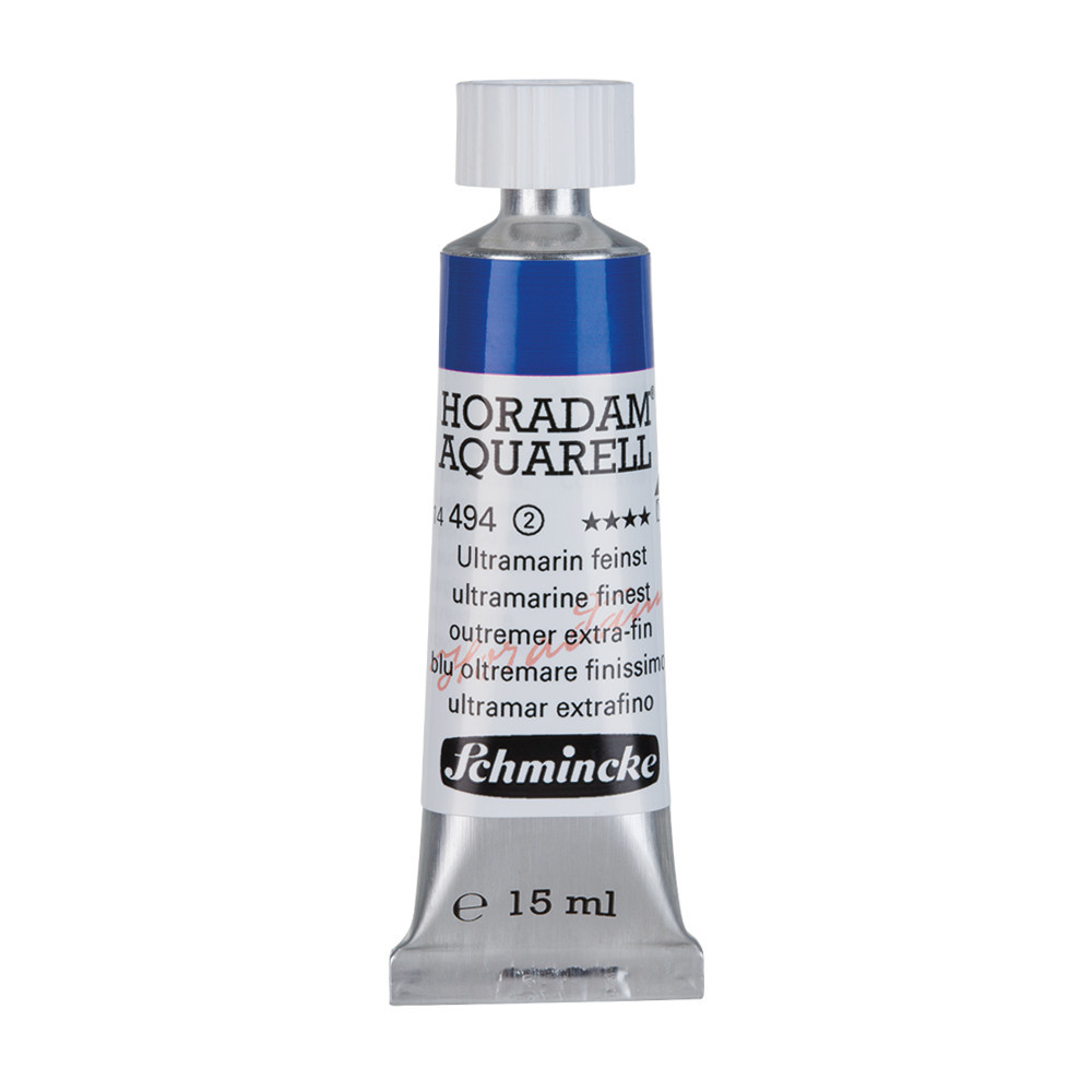 Horadam Aquarell watercolor paint - Schmincke - 494, Ultramarine Finest, 15 ml