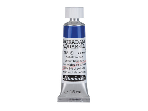 Horadam Aquarell watercolor paint - Schmincke - 486, Cobalt Blue Hue, 15 ml