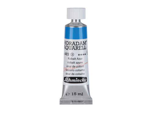 Horadam Aquarell watercolor paint - Schmincke - 483, Cobalt Azure, 15 ml