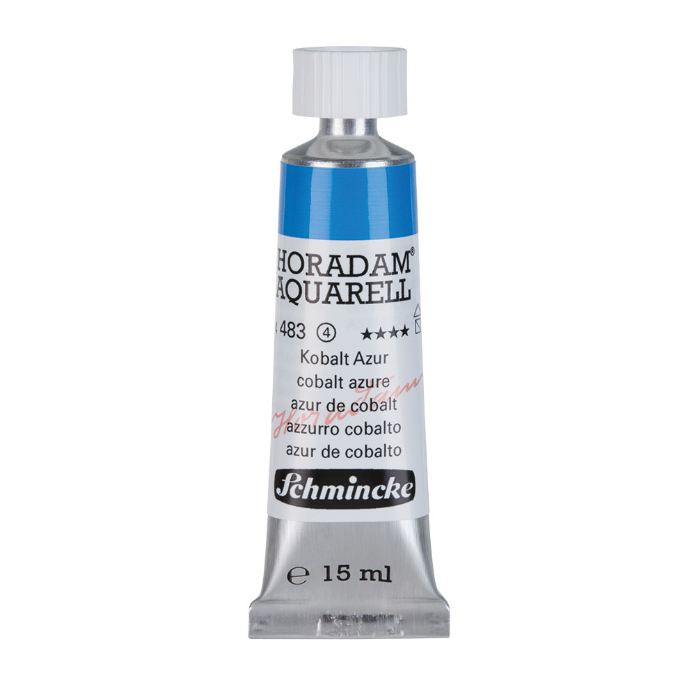 Farba akwarelowa Horadam Aquarell - Schmincke - 483, Cobalt Azure, 15 ml