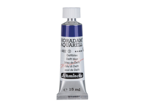Farba akwarelowa Horadam Aquarell - Schmincke - 482, Delft Blue, 15 ml