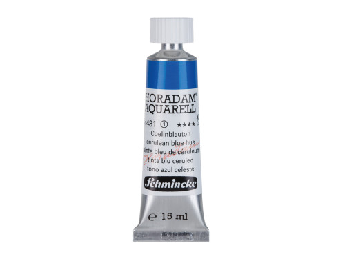 Farba akwarelowa Horadam Aquarell - Schmincke - 481, Cerulean Blue Hue, 15 ml