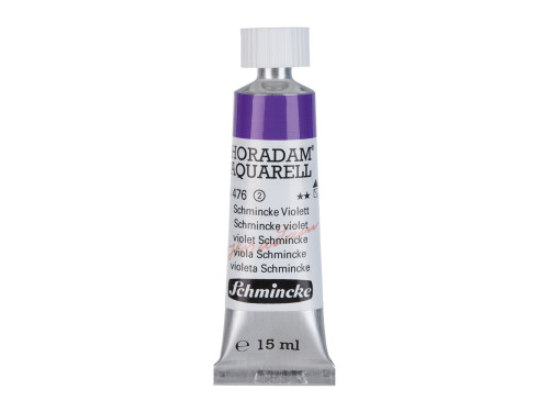 Horadam Aquarell watercolor paint - Schmincke - 476, Schmincke Violet, 15 ml