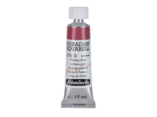Horadam Aquarell watercolor paint - Schmincke - 370, Potters Pink, 15 ml