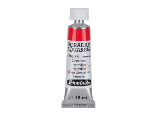 Horadam Aquarell watercolor paint - Schmincke - 365, Vermilion, 15 ml