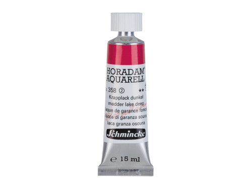 Farba akwarelowa Horadam Aquarell - Schmincke - 358, Madder Lake Deep, 15 ml