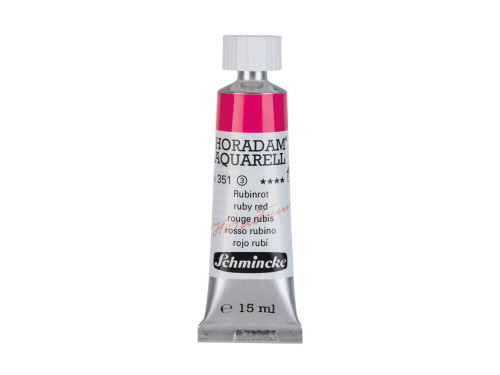 Farba akwarelowa Horadam Aquarell - Schmincke - 351, Ruby Red, 15 ml