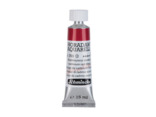 Farba akwarelowa Horadam Aquarell - Schmincke - 350, Cadmium Red Deep, 15 ml