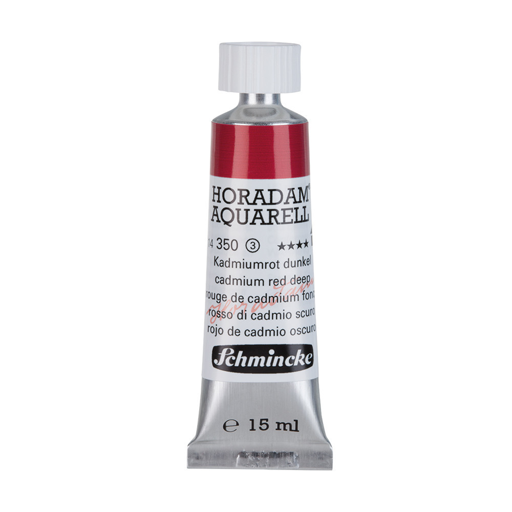 Farba akwarelowa Horadam Aquarell - Schmincke - 350, Cadmium Red Deep, 15 ml