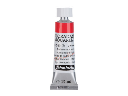 Horadam Aquarell watercolor paint - Schmincke - 349, Cadmium Red Light, 15 ml