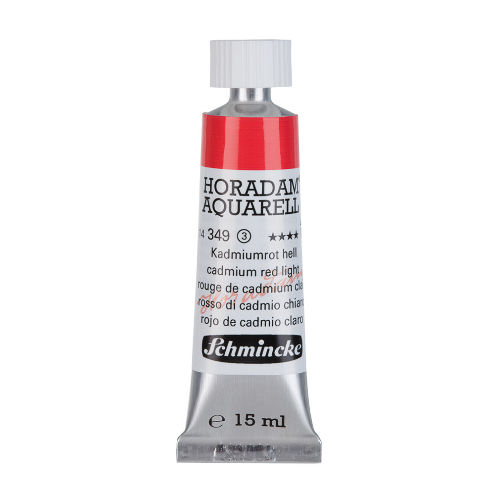 Farba akwarelowa Horadam Aquarell - Schmincke - 349, Cadmium Red Light, 15 ml