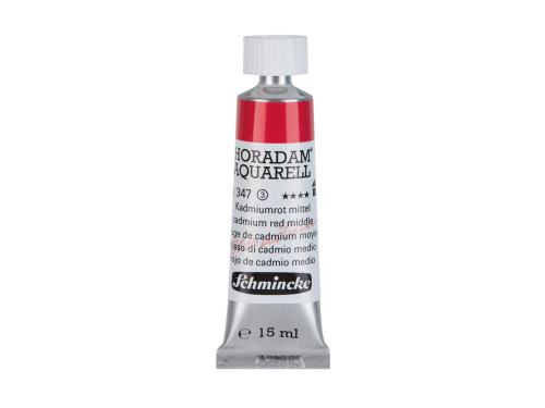 Farba akwarelowa Horadam Aquarell - Schmincke - 347, Cadmium Red Middle, 15 ml