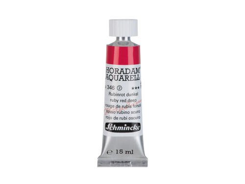 Horadam Aquarell watercolor paint - Schmincke - 346, Ruby Red Deep, 15 ml
