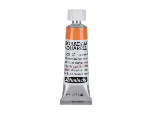 Farba akwarelowa Horadam Aquarell - Schmincke - 228, Cadmium Orange Deep, 15 ml