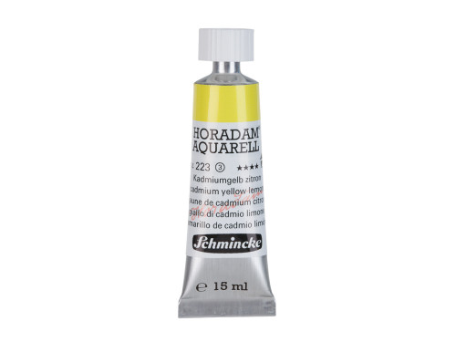 Farba akwarelowa Horadam Aquarell - Schmincke - 223, Cadmium Yellow Lemon, 15 ml