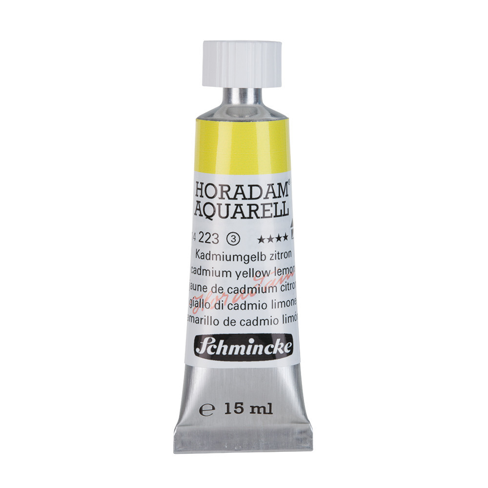 Farba akwarelowa Horadam Aquarell - Schmincke - 223, Cadmium Yellow Lemon, 15 ml