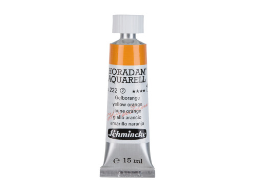 Farba akwarelowa Horadam Aquarell - Schmincke - 222, Yellow Orange, 15 ml