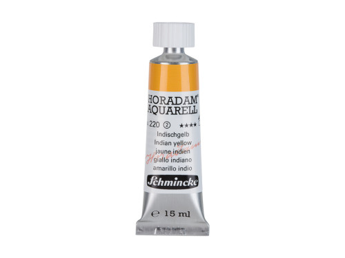 Farba akwarelowa Horadam Aquarell - Schmincke - 220, Indian Yellow, 15 ml