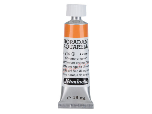 Horadam Aquarell watercolor paint - Schmincke - 214, Chromium Orange Hue, 15 ml