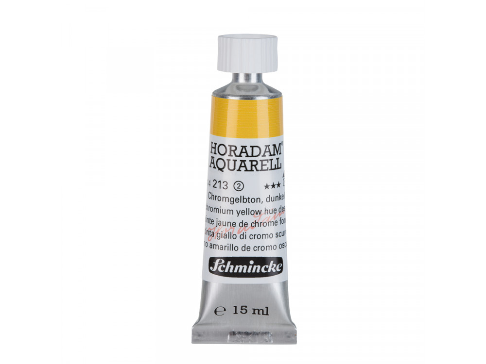 Farba akwarelowa Horadam Aquarell - Schmincke - 213, Chromium Yellow Hue Deep, 15 ml