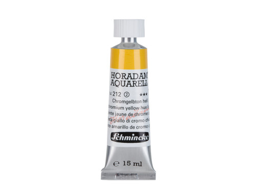 Farba akwarelowa Horadam Aquarell - Schmincke - 212, Chromium Yellow Hue Light, 15 ml