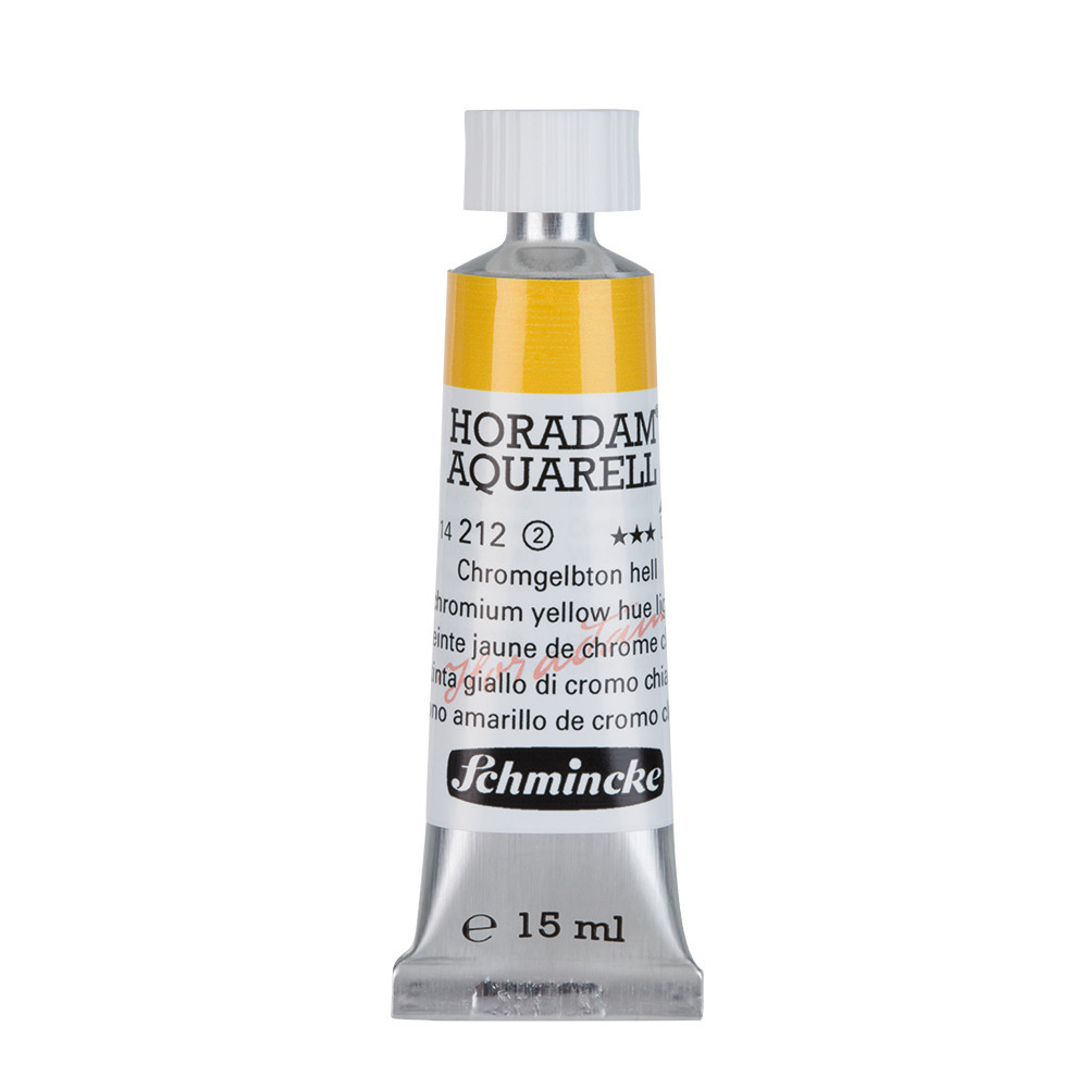 Farba akwarelowa Horadam Aquarell - Schmincke - 212, Chromium Yellow Hue Light, 15 ml