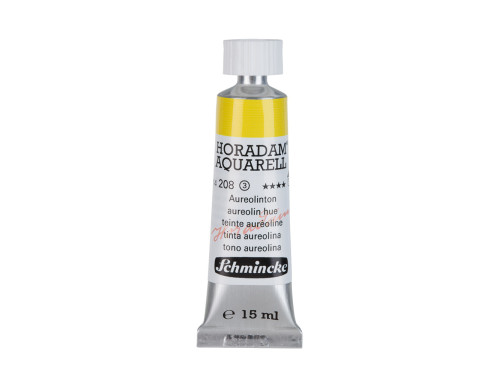 Horadam Aquarell watercolor paint - Schmincke - 208, Aureolin Hue, 15 ml
