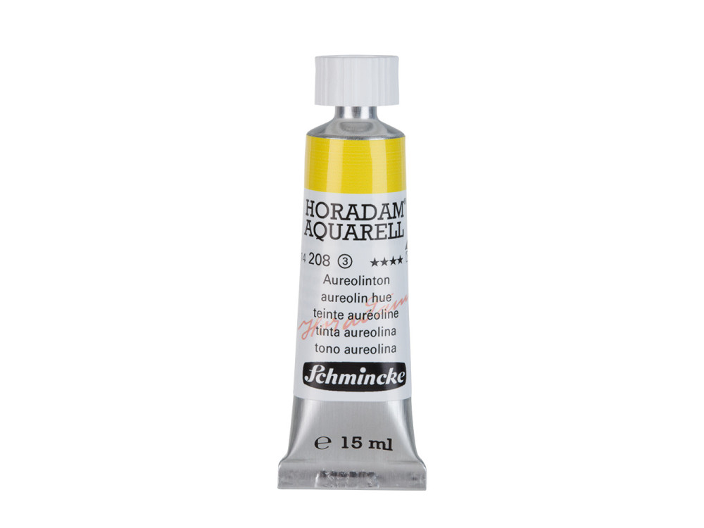 Horadam Aquarell watercolor paint - Schmincke - 208, Aureolin Hue, 15 ml