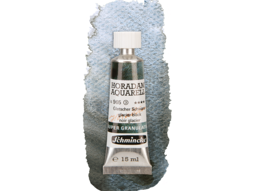 Horadam Aquarell watercolor paint - Schmincke - 965, Glacier Black, 15 ml