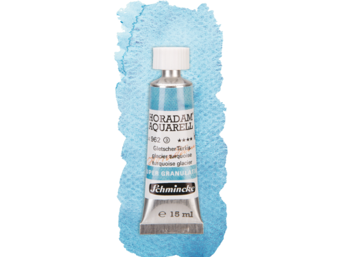 Horadam Aquarell watercolor paint - Schmincke - 962, Glacier Turquoise, 15 ml