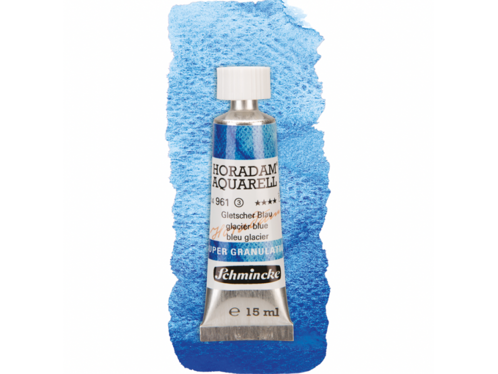 Horadam Aquarell watercolor paint - Schmincke - 961, Glacier Blue, 15 ml