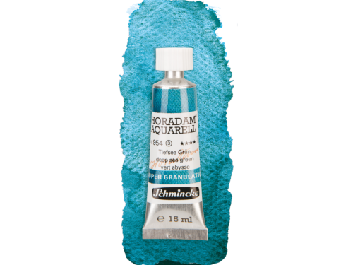 Farba akwarelowa Horadam Aquarell - Schmincke - 954, Deep Sea Green, 15 ml
