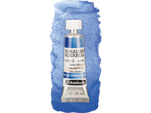 Horadam Aquarell watercolor paint - Schmincke - 953, Deep Sea Blue, 15 ml