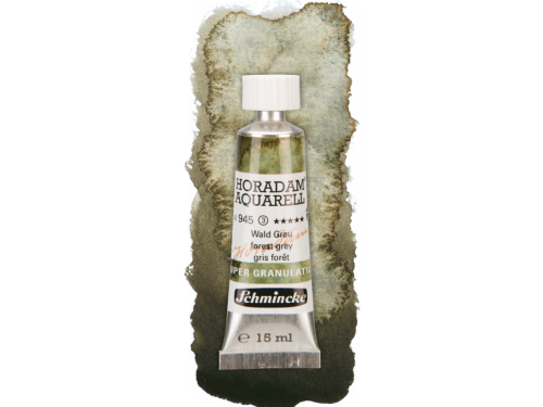 Horadam Aquarell watercolor paint - Schmincke - 945, Forest Grey, 15 ml