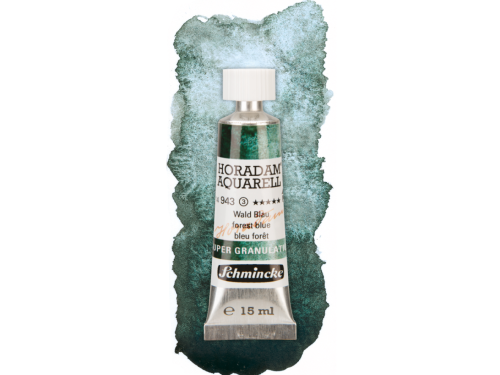 Farba akwarelowa Horadam Aquarell - Schmincke - 943, Forest Blue, 15 ml