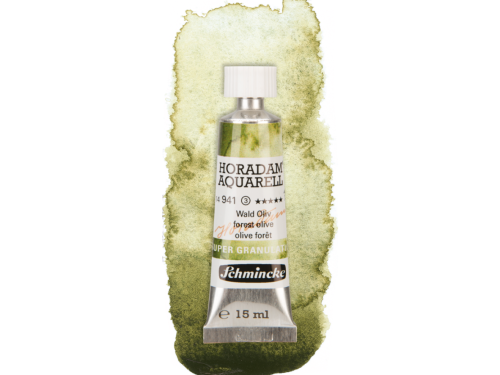 Horadam Aquarell watercolor paint - Schmincke - 941, Forest Olive, 15 ml