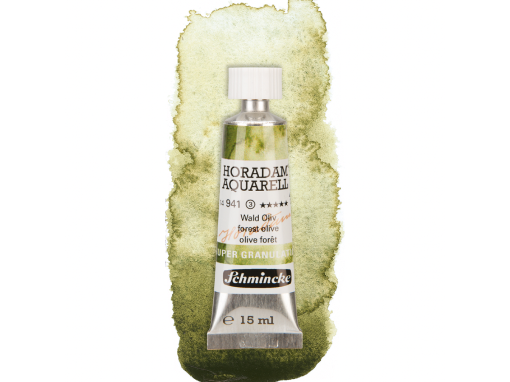 Farba akwarelowa Horadam Aquarell - Schmincke - 941, Forest Olive, 15 ml