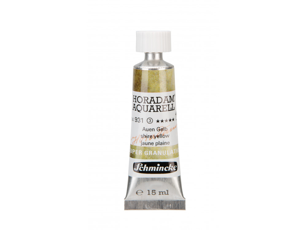Horadam Aquarell watercolor paint - Schmincke - 931, Shire Yellow, 15 ml
