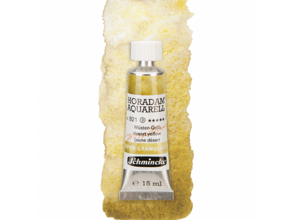 Farba akwarelowa Horadam Aquarell - Schmincke - 921, Desert Yellow, 15 ml