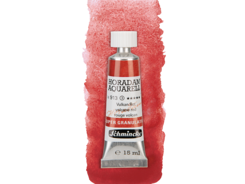 Farba akwarelowa Horadam Aquarell - Schmincke - 913, Volcano Red, 15 ml
