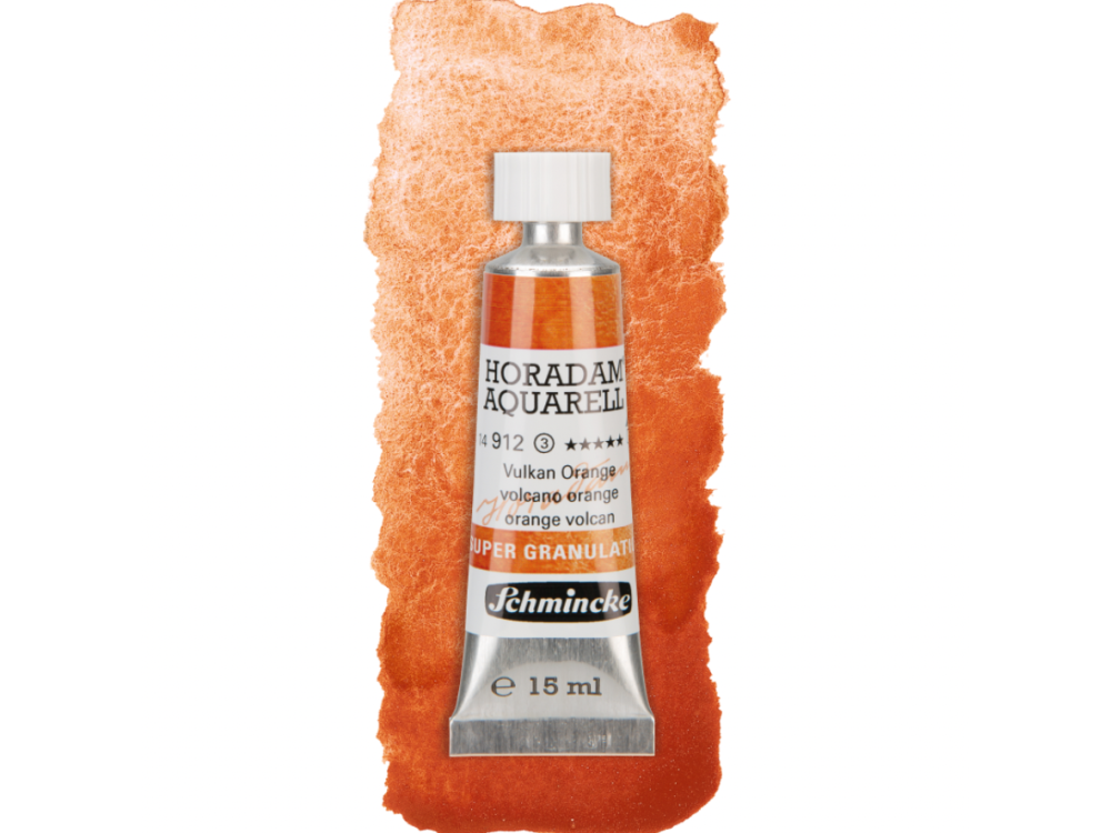 Farba akwarelowa Horadam Aquarell - Schmincke - 912, Volcano Orange, 15 ml