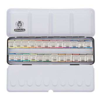 Kuretake Gansai Tambi 24 Color Set, Art Nouveau Set Ⅱ – ARCH Art Supplies