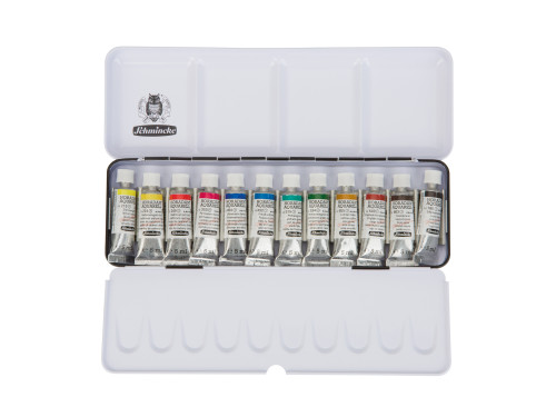 Zestaw akwareli Horadam Aquarell - Schmincke - 12 szt. x 5 ml