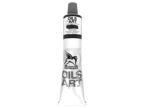 Farba olejna Olej for Art - Renesans - 50, czerń z winorośli, 140 ml