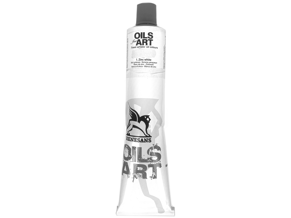Farba olejna Olej for Art - Renesans - 01, biel cynkowa, 140 ml
