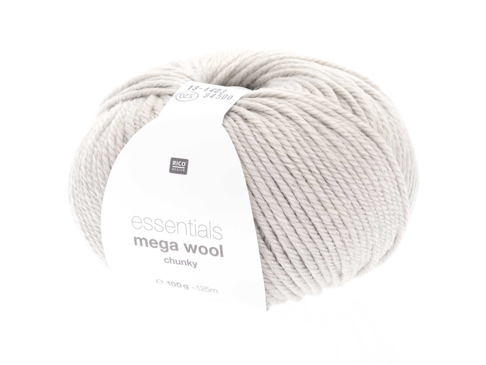 Włóczka Essentials Mega Wool Chunky - Rico Design - Aqua, 100 g