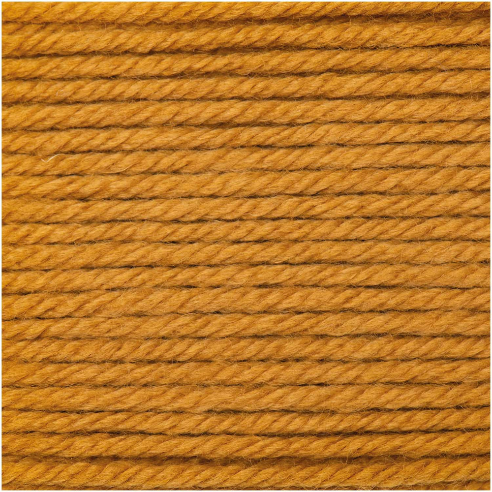 Włóczka Essentials Mega Wool Chunky - Rico Design - Saffron, 100 g
