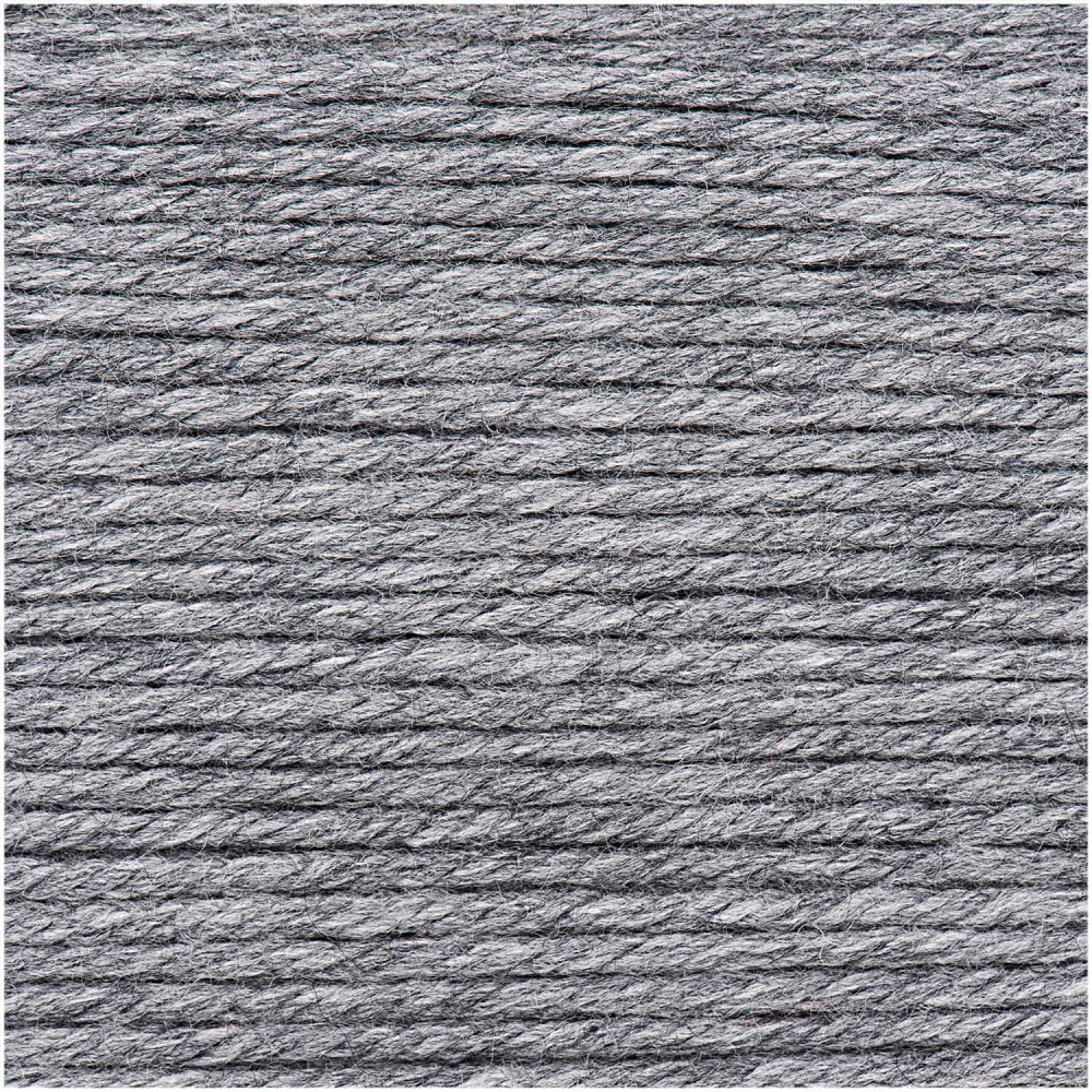 Essentials Mega Wool Chunky yarn - Rico Design - Grey, 100 g