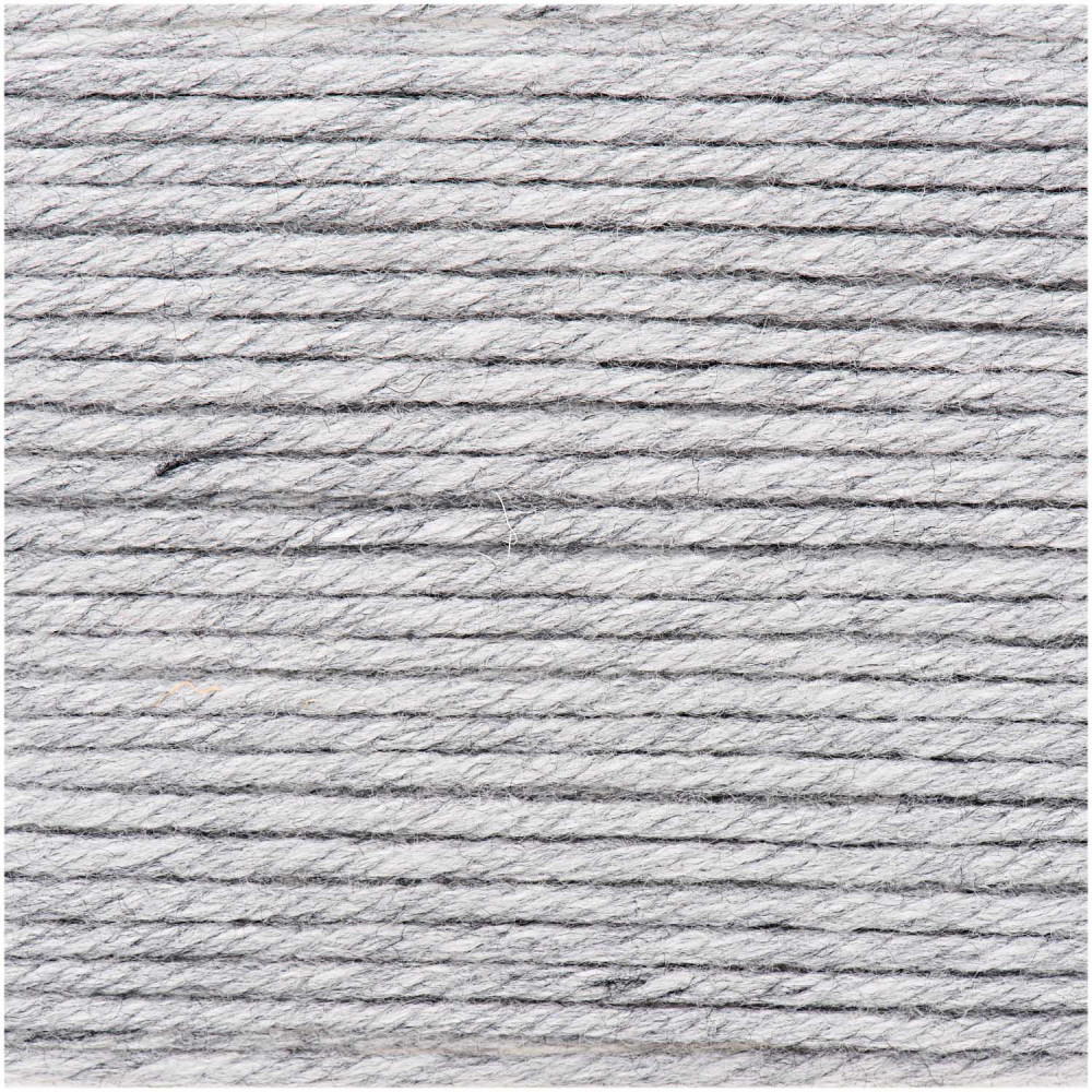 Włóczka Essentials Mega Wool Chunky - Rico Design - Light Grey, 100 g