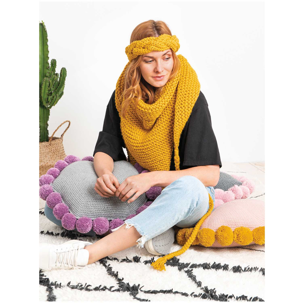 Essentials Mega Wool Chunky yarn - Rico Design - Pink, 100 g